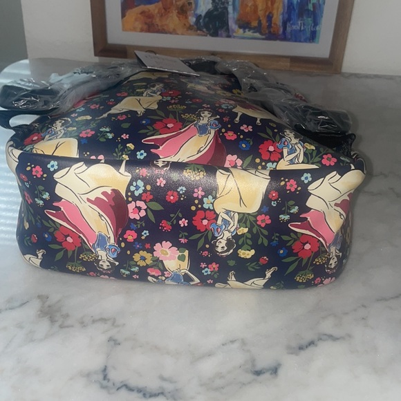 Disney’s Petunia Pickle Bottom Snow White Leatherette Backpack - Picture 4 of 9